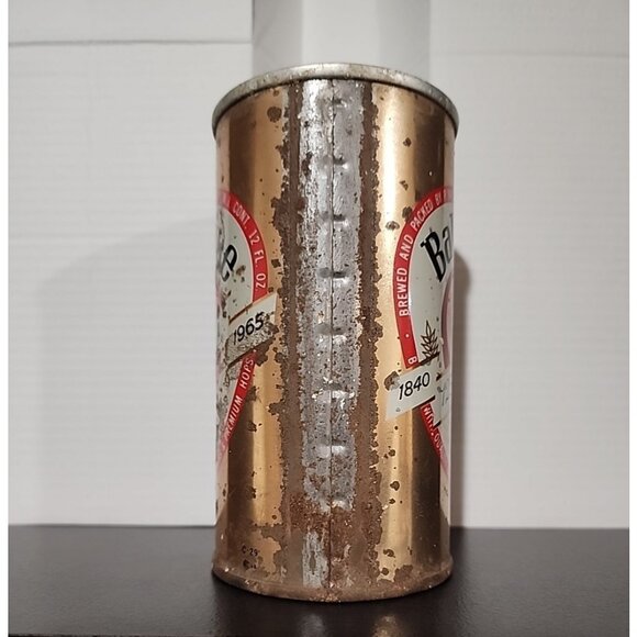 empty, SEALED BALLANTINE 125th Anniversary U zip Tab BEER CAN 1965 034-09 - Picture 3 of 6